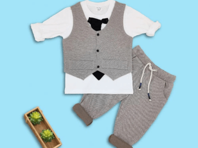 Full Sleeve Koti Set Sky