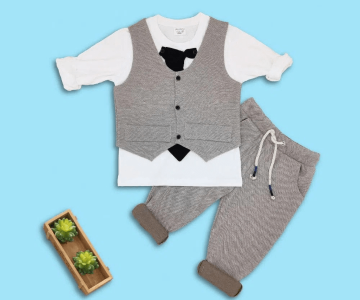 Full Sleeve Koti Set Sky