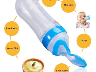 Soft Silicone Baby Spoon Feeder