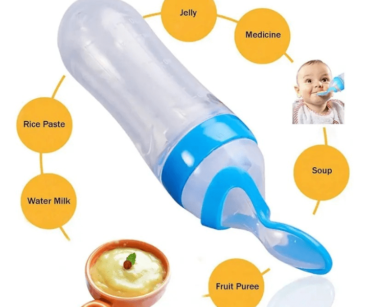Soft Silicone Baby Spoon Feeder