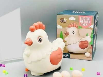 Rotate Hen Laying Eggs Toy
