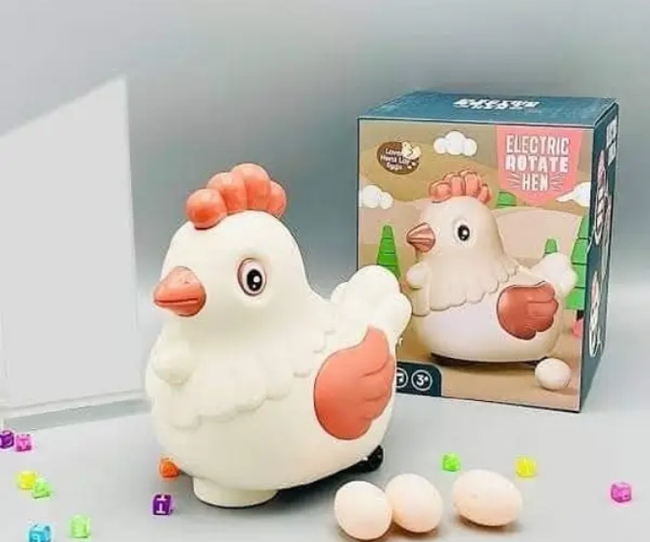 Rotate Hen Laying Eggs Toy