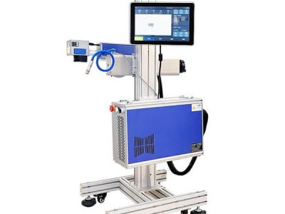 Fiber Optic Flying Laser Coding Machine