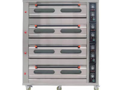 4 Deck 12 Tray Gas Deck Oven