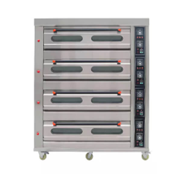 4 Deck 12 Tray Gas Deck Oven