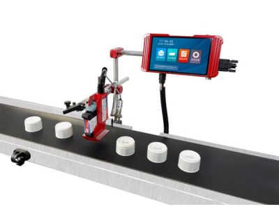 Automatic Tij Inkjet Printer Machine with Uv Drying Light