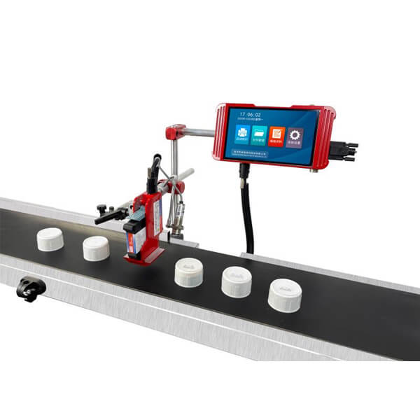 Automatic Tij Inkjet Printer Machine with Uv Drying Light