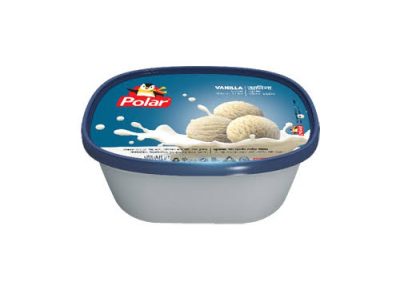পোলার ভেনিলা আইসক্রিম polar ice cream 500g and 1ltr