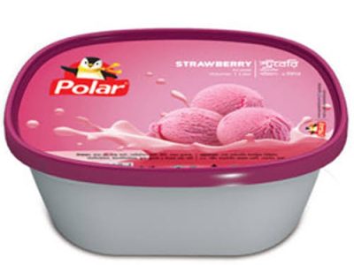 পোলার স্ট্রবেরি আইসক্রিম polar strawberry ice cream 500g and 1ltr