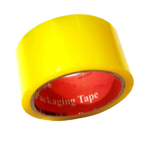 1 pcs 2.5 Inch 70 Meter Yellow Gum Tape for Carton Binding