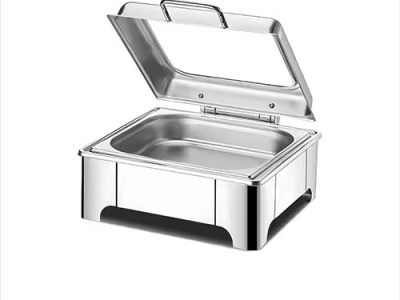 6L Square Type Buffet Food Warmer
