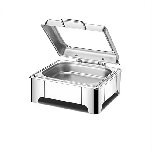 6L Square Type Buffet Food Warmer