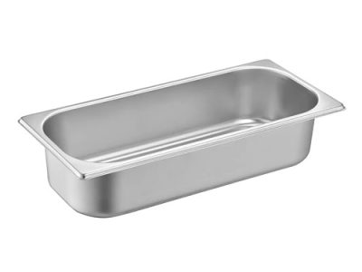 1/3 6.5cm Stainless Steel Trays
