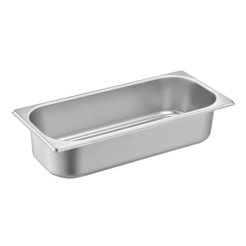 1/3 6.5cm Stainless Steel Trays