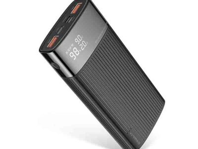 KUULAA 20000mAh পোর্টেবল পাওয়ার ব্যাংক - দ্রুত চার্জিং সহ