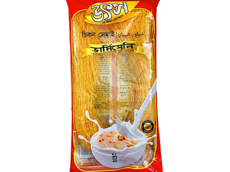 উৎস চিকন ও লাচ্ছা সেমাই ২০০ গ্রাম পেকেট