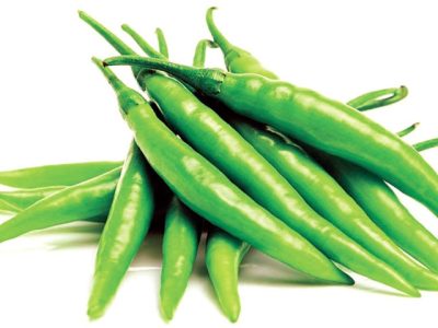 কাচা মরিচ = ৫০ টাকা কেজি