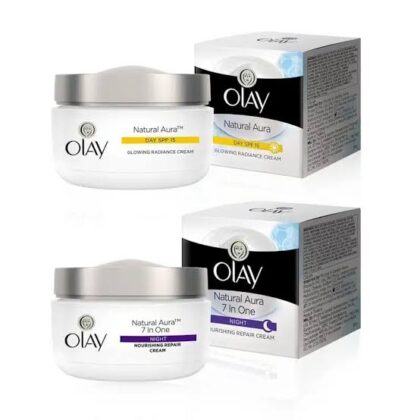 Olay Natural Aura 7 in One day and Night combo Cream (50g)