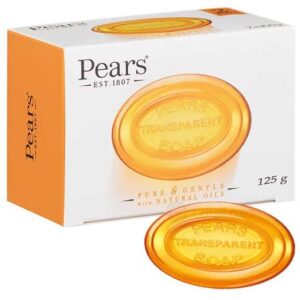 125g bar of Pears Transparent Soap