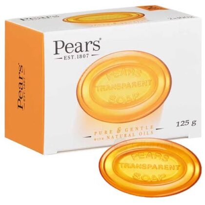 125g bar of Pears Transparent Soap