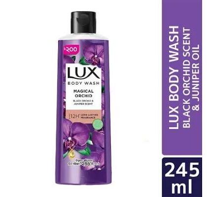 Lux Body wash Magical orchid Used For male /female 245 Ml